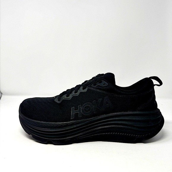 Hoka One Gaviota 5 Men’s Walking/Running Shoe Size 11D Black ••NEW IN BOX•• - Picture 4 of 10